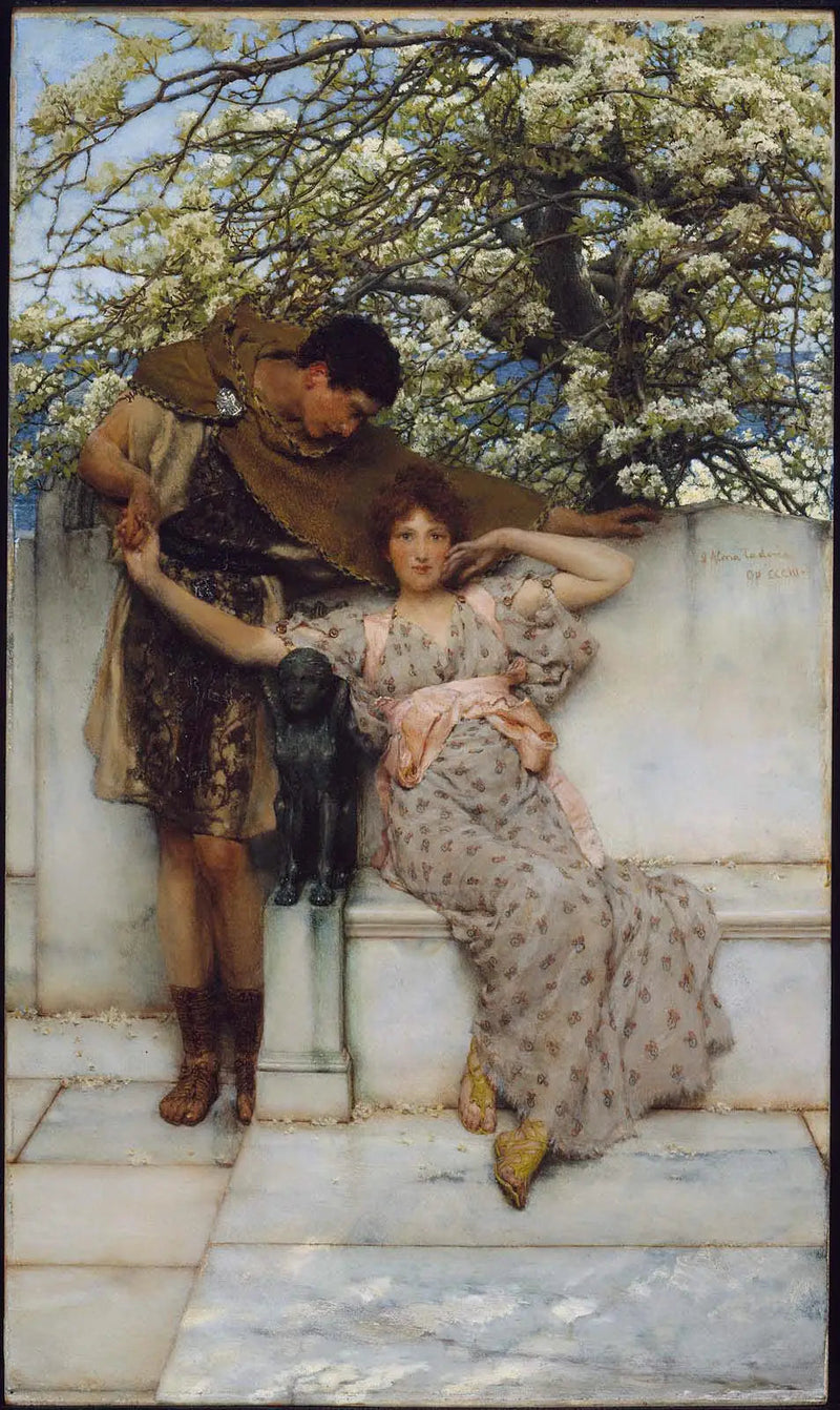 Vårløfte - Lawrence Alma-Tadema