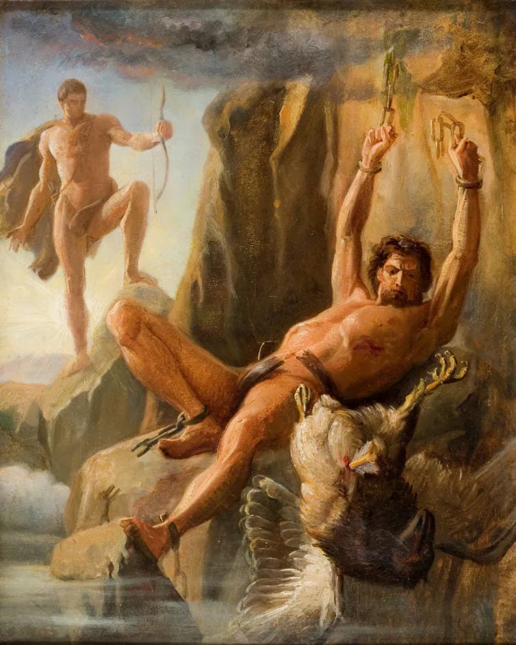 Prométheus løsnet - Carl Heinrich Bloch