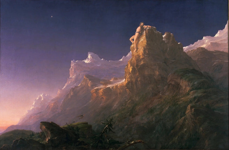 Prométheus lenket - Thomas Cole

Source:
Prométhée enchaîné - Thomas Cole