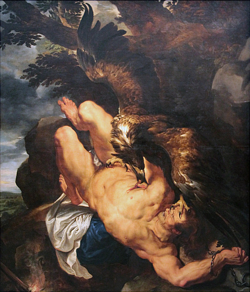 Prométheus lidende - Peter Paul Rubens