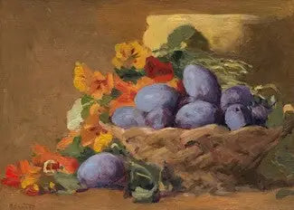 Røde plommer - Pierre Bonnard