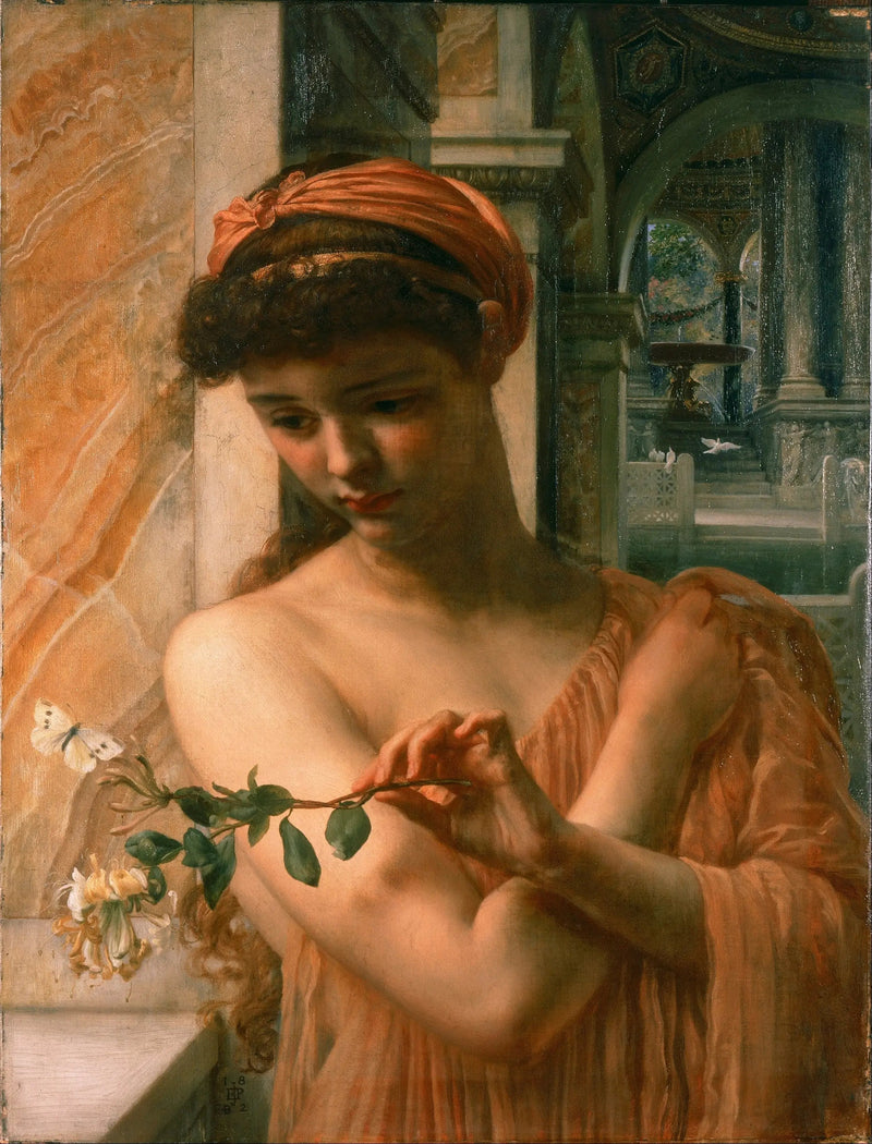 Psyke i kjærlighetens tempel - Edward Poynter

Source:
Psyché dans le Temple de l'Amour - Edward Poynter