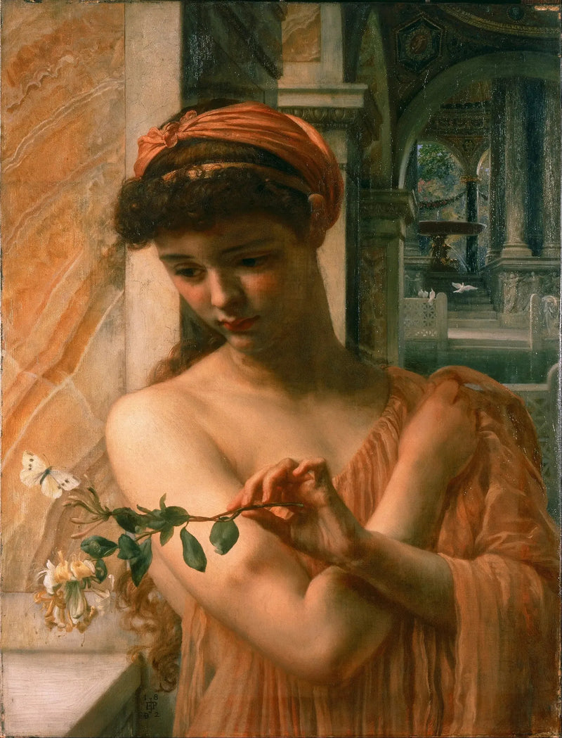 Psyke i kjærlighetens tempel - Edward Poynter

Source:
Psyché dans le Temple de l'Amour - Edward Poynter