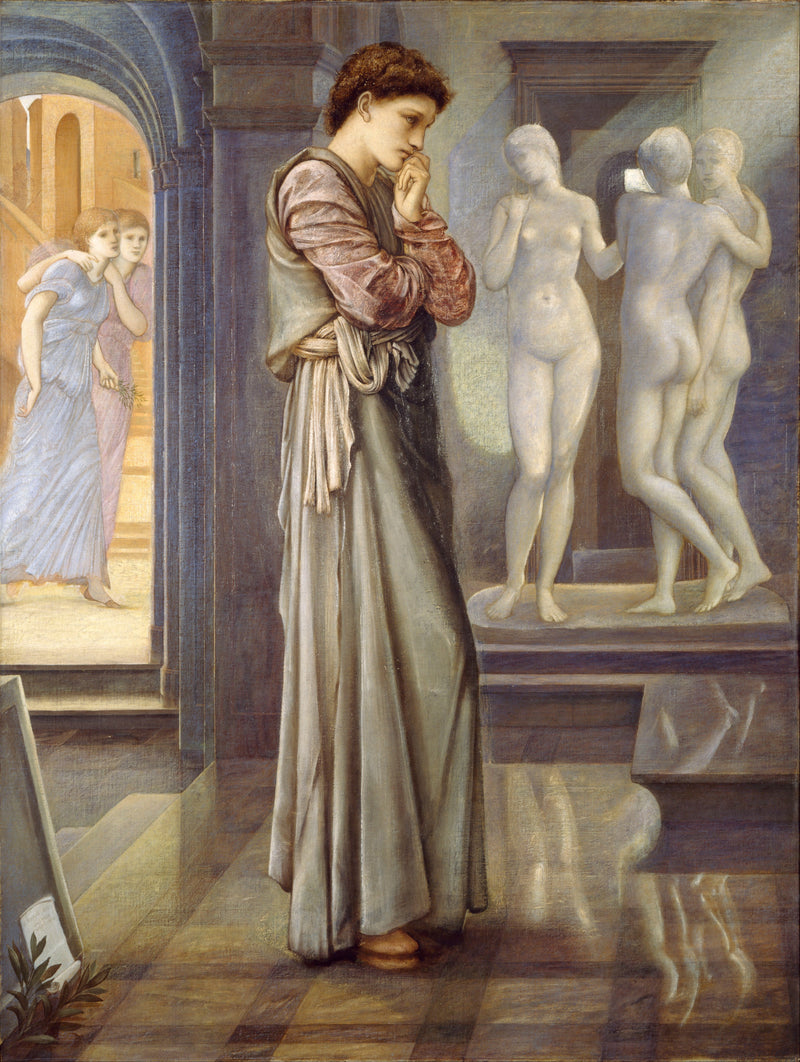 Pygmalion og bildet - Hjertets ønsker - Edward Burne-Jones