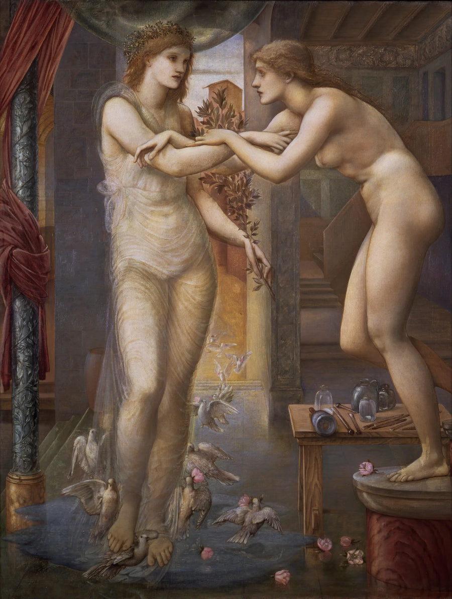 Pygmalion og bildet - Gudsildens flammer - Edward Burne-Jones