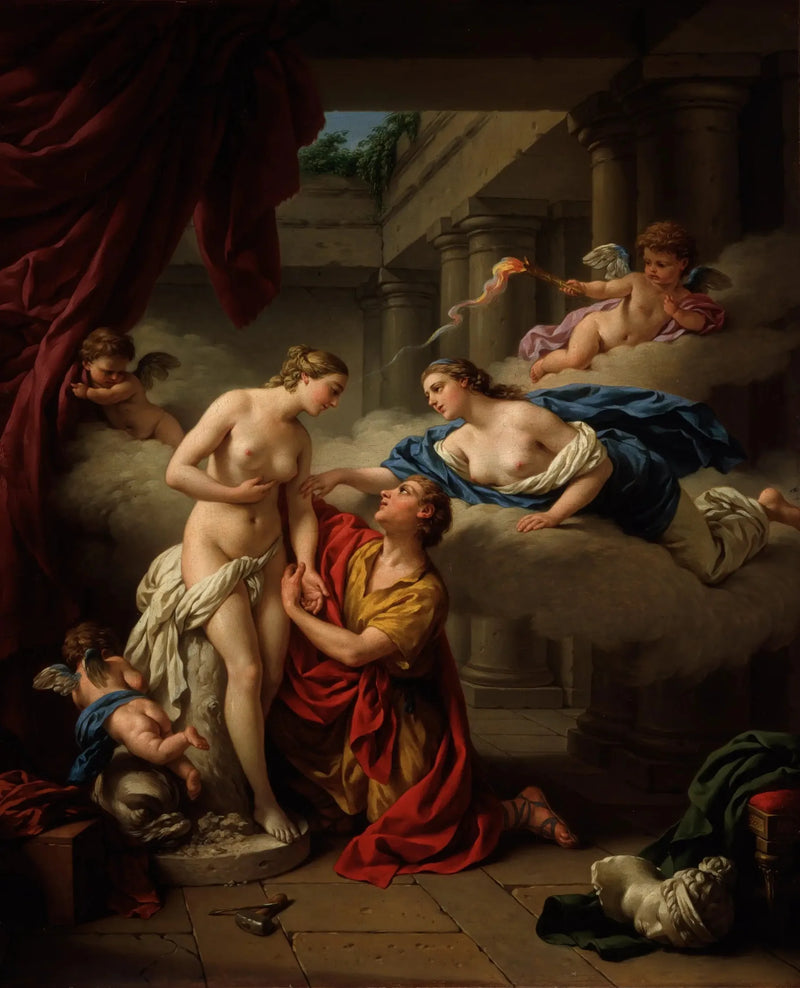 Pygmalion og hans statue - Louis Jean François Lagrenée

Source:
Pygmalion et sa statue - Louis Jean François Lagrenée