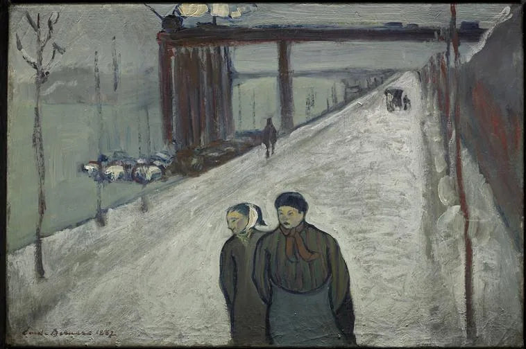 Quai de Clichy-sur-la-Seine - Émile Bernard