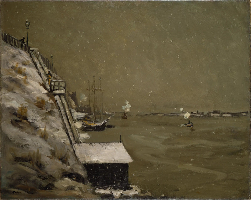 East River kai, vinter - Robert Henri

Source:
Quai de l'East River, hiver - Robert Henri