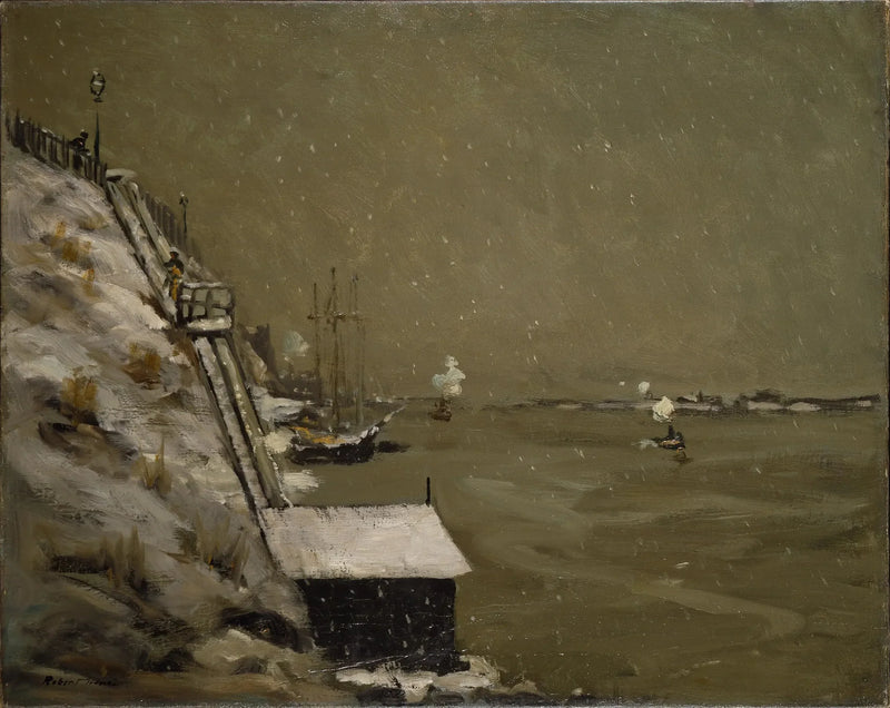 East River kai, vinter - Robert Henri

Source:
Quai de l'East River, hiver - Robert Henri