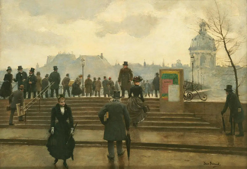 Seinepromenaden ved Arts-broen i Paris - Jean Béraud

Source:
Quai de la Seine au Pont des Arts à Paris - Jean Béraud