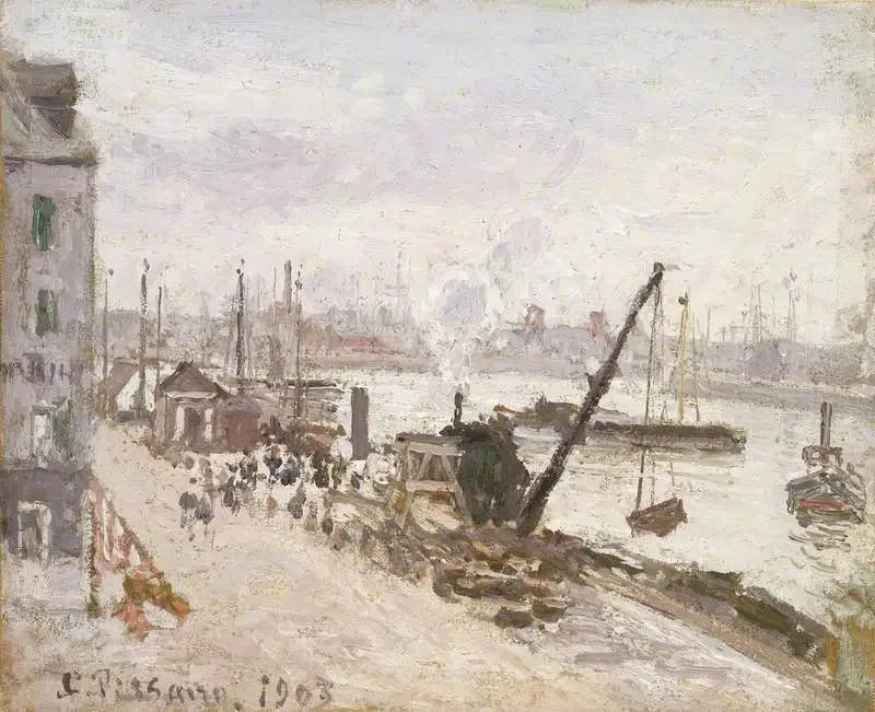 Havnekaia - Camille Pissarro