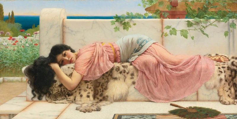 Når hjertet ditt er ungt - John William Godward