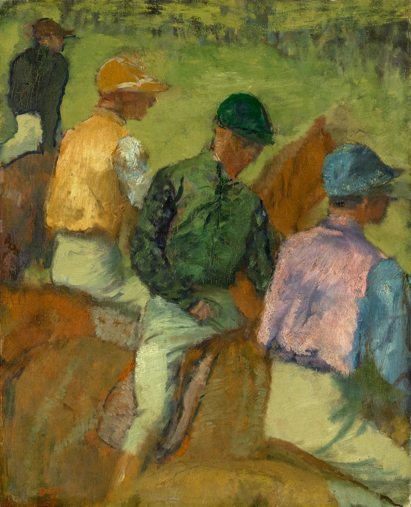 Fire jockeyer - Edgar Degas