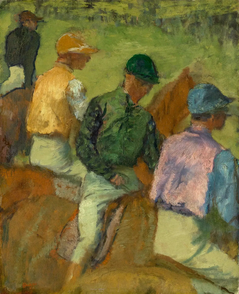 Fire jockeyer - Edgar Degas