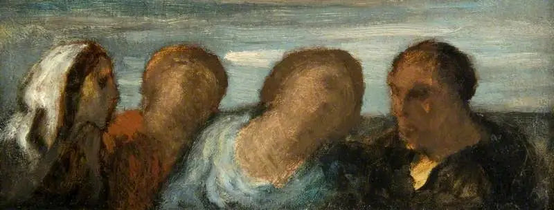 Fire hoder - Honoré Daumier