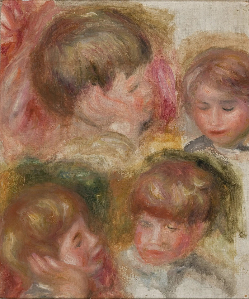 Fire hoder - Pierre-Auguste Renoir