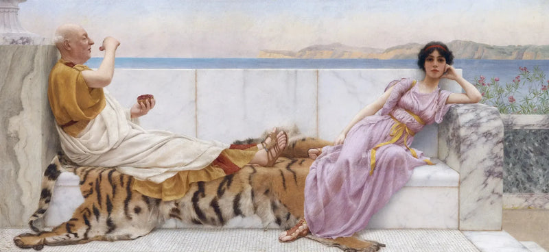 Fireogattito - John William Godward
