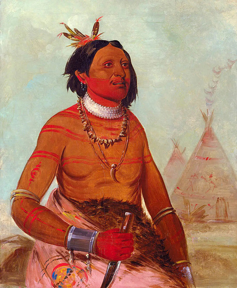 Quáy-hám-kay, Stein Skjell, en modig - George Catlin

Source:
Quáy-hám-kay, Stone Shell, un courageux - George Catlin