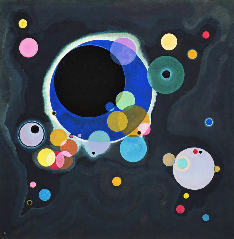 Noen Sirkler - Vassily Kandinsky