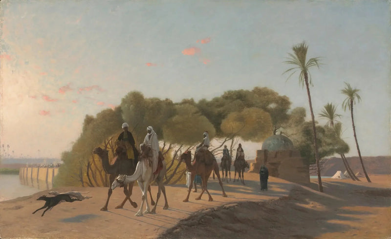 Forlate oasen - Jean-Léon Gérôme