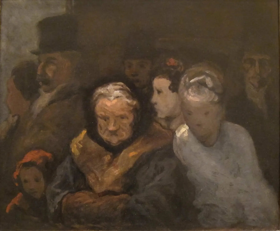 Forlate teateret - Honoré Daumier