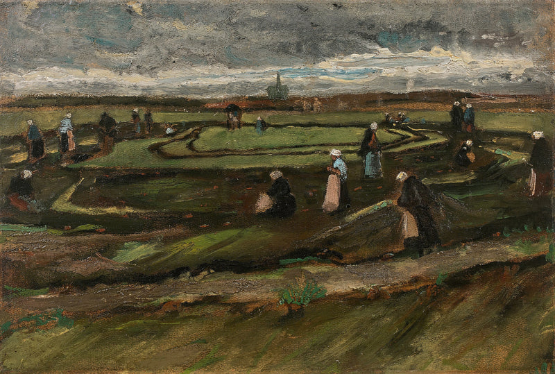 Nettreparatører i sanddynene - Vincent van Gogh