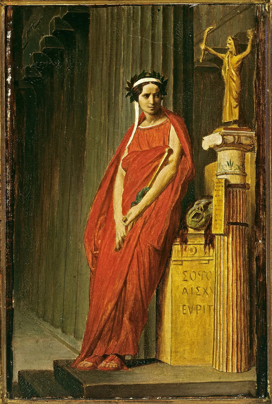 Rachel (1821-1858), i tragediekostyme - Jean-Léon Gérôme