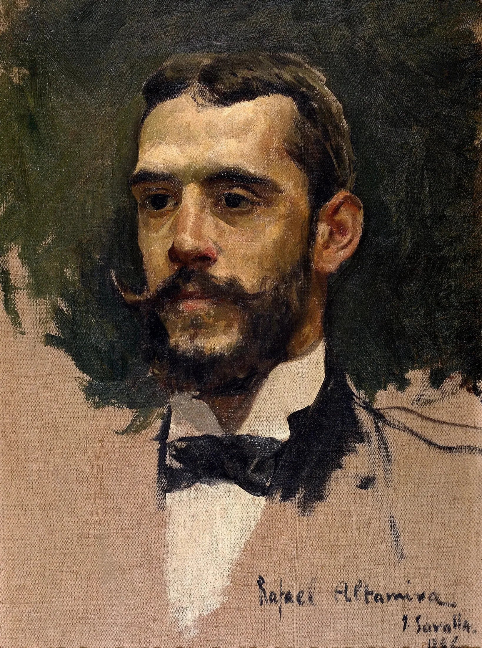 Rafael Altamira - Joaquín Sorolla image 1 reproduction artisanale de tableau