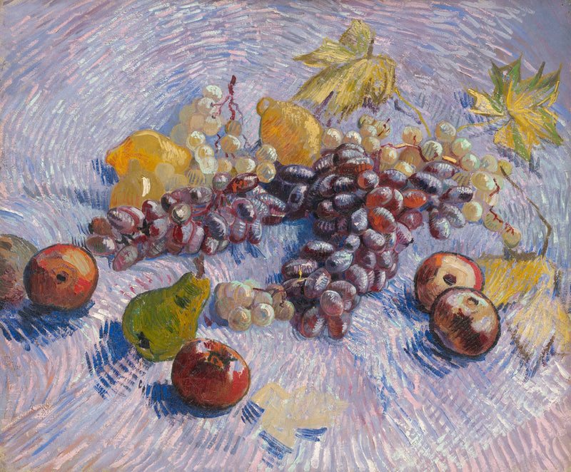 Epler, pærer, sitron og druer - Vincent van Gogh