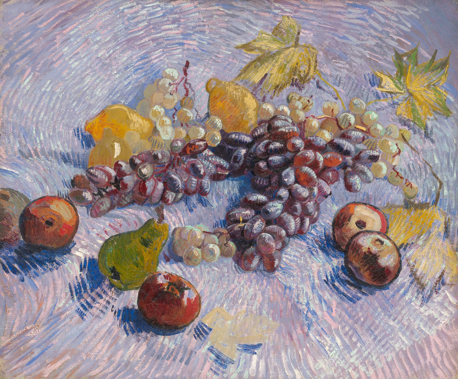 Epler, pærer, sitron og druer - Vincent van Gogh