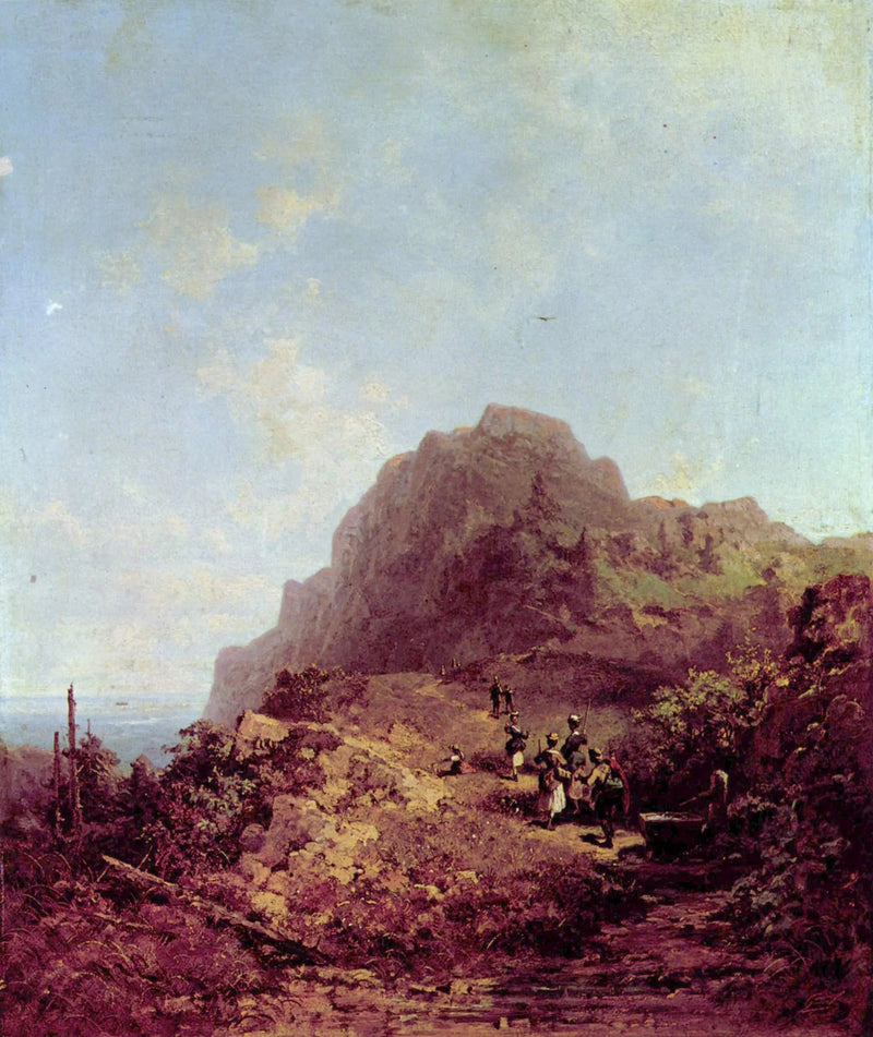 Fjelltur - Carl Spitzweg