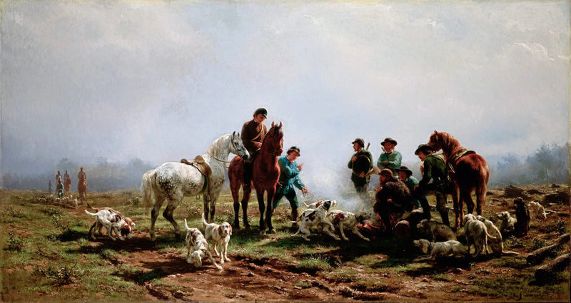 Samling for jakt - Rosa Bonheur