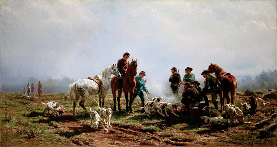 Samling for jakt - Rosa Bonheur