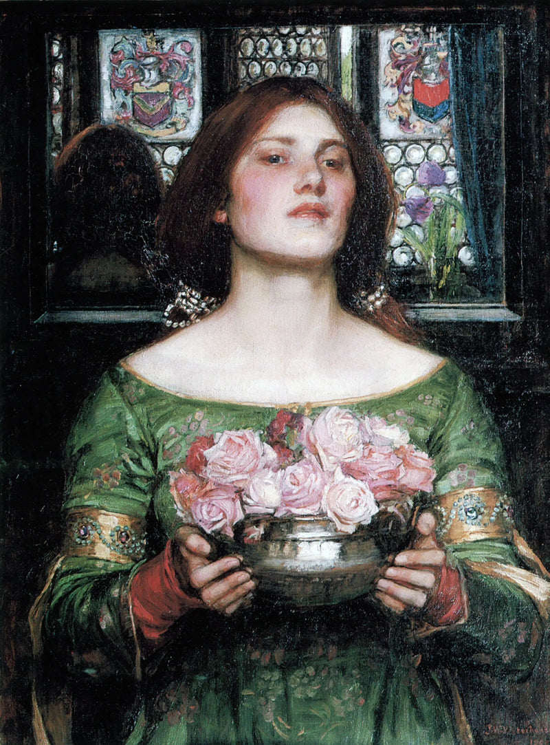 Samle dine rosenknopper så lenge du kan - John William Waterhouse