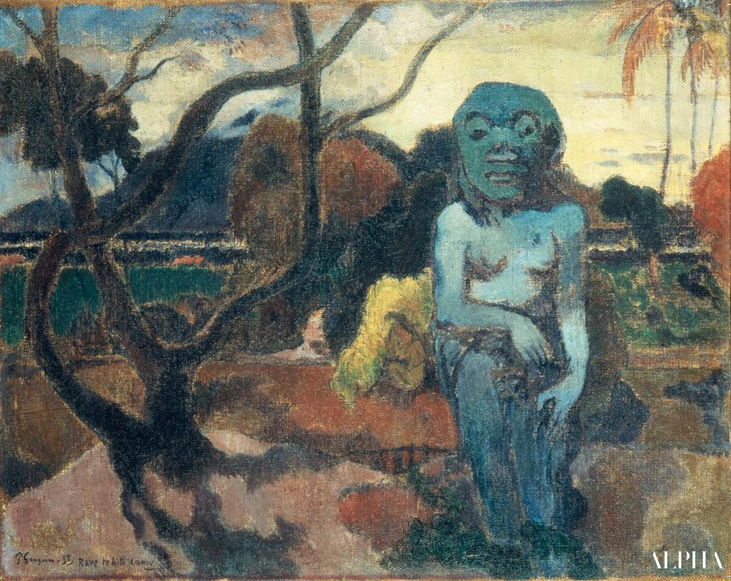 Rave te hiti aamu - Paul Gauguin - Høykvalitets reproduksjoner av malerier og bilder