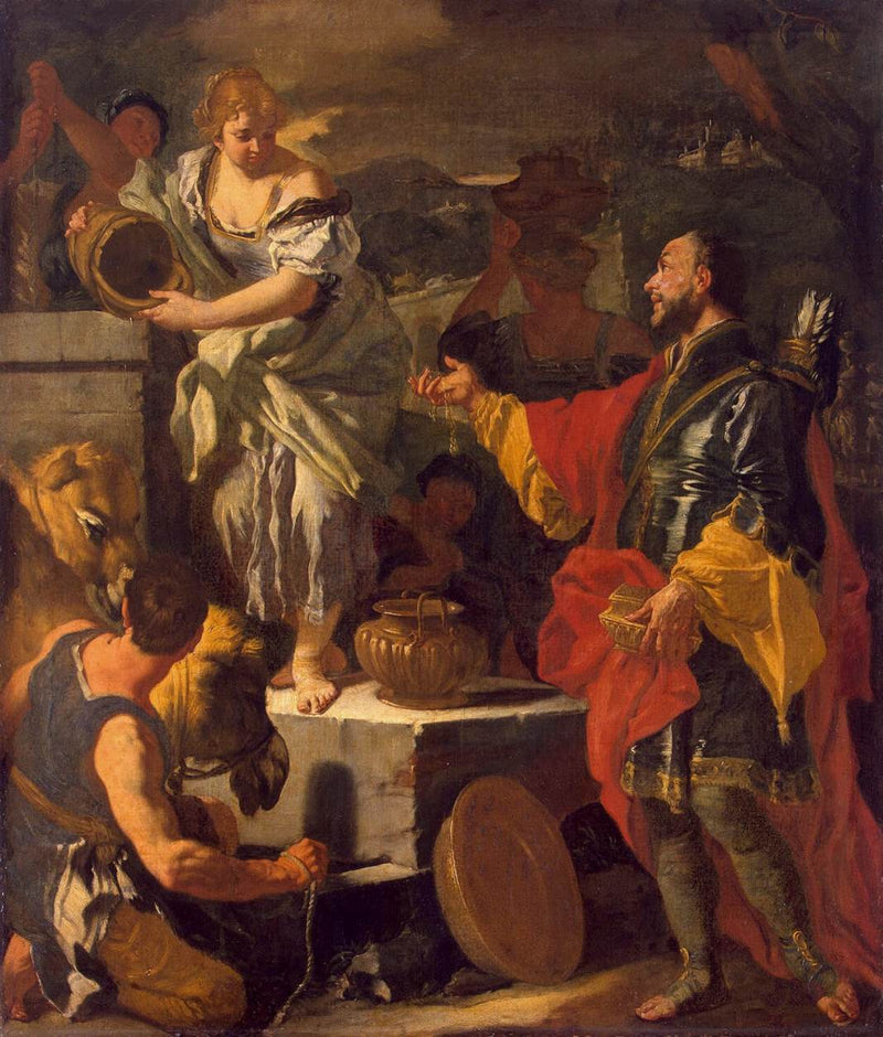 Rebekka ved brønnen - Francesco Solimena