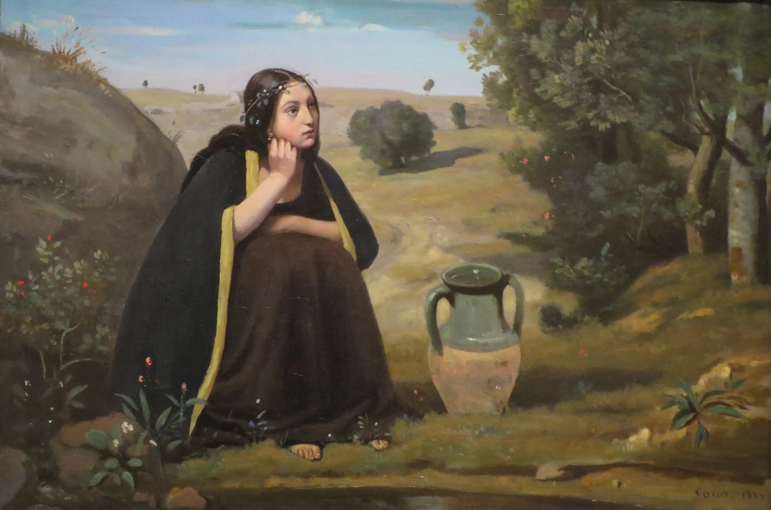 Rébecca - Jean-Baptiste Camille Corot - Alpha Reproduction