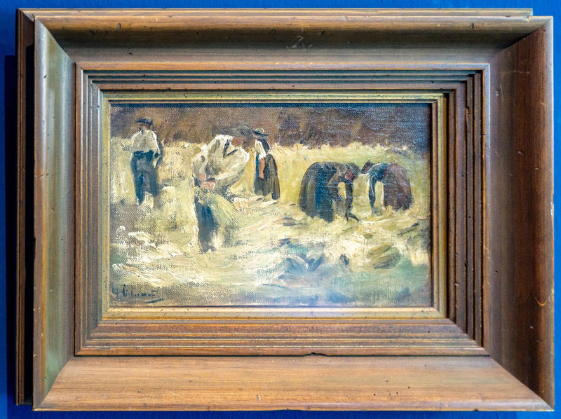Høsting av korn - Max Liebermann