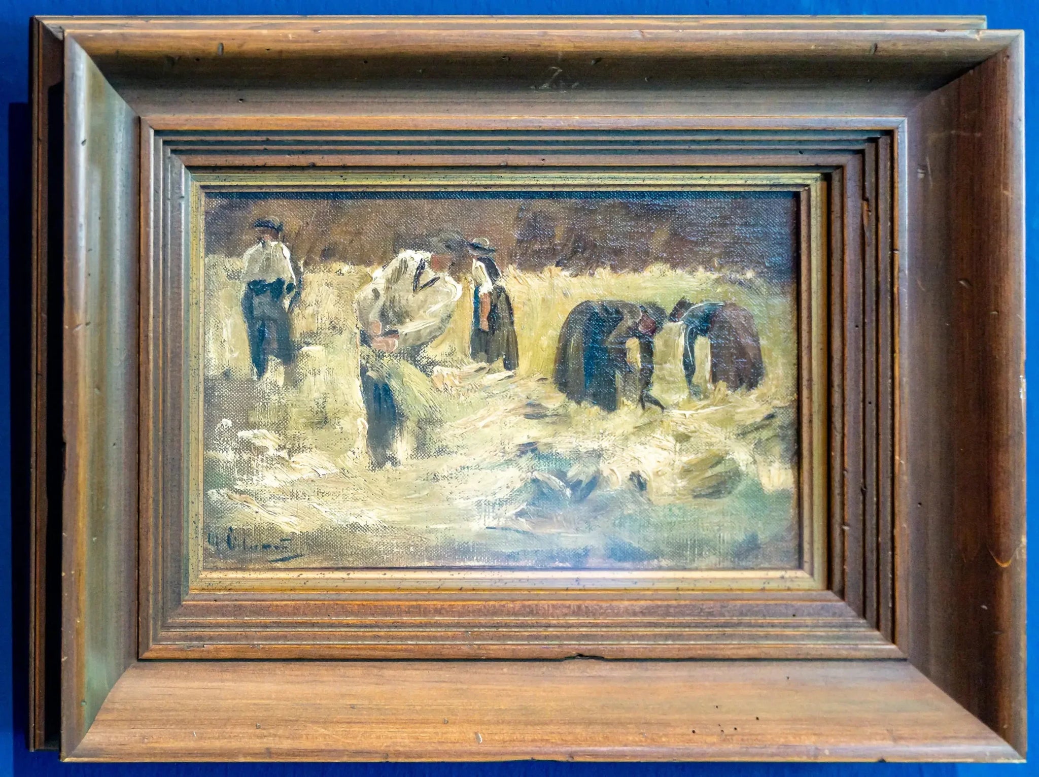 Récolte des céréales - Max Liebermann image 1 reproduction réalisée par Alpha Reproduction