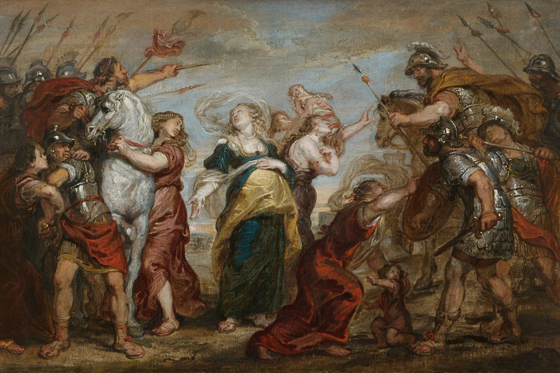 Forlik mellom Sabinerne og romerne - Juste d'Egmont