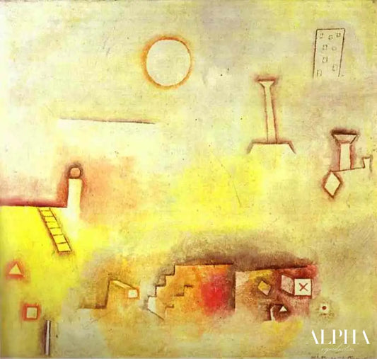 Reconstruction - Paul klee - Reproductions de tableaux et peintures haut de gamme