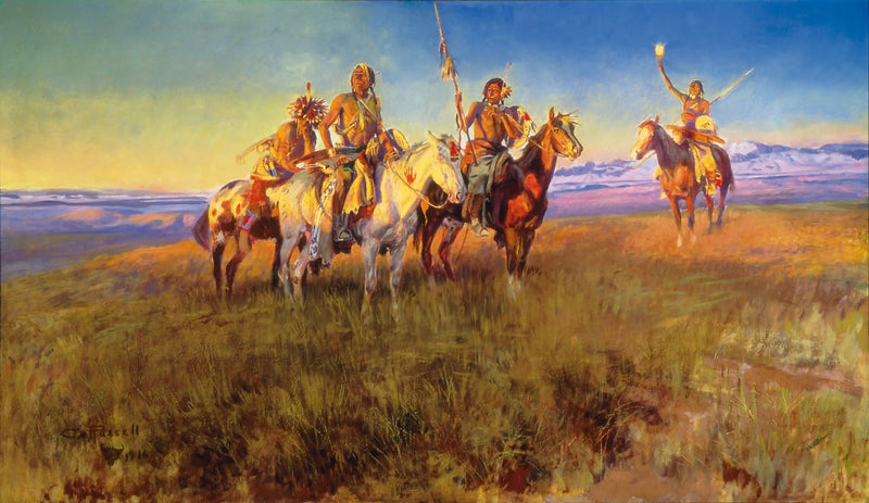 Red Man’s Wireless - Charles Marion Russell

Source:
Red Man’s Wireless - Charles Marion Russell