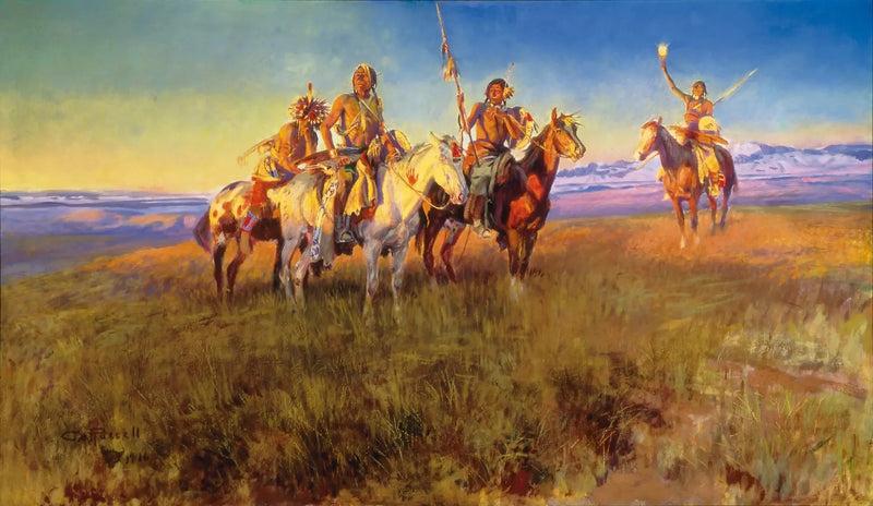 Red Man’s Wireless - Charles Marion Russell

Source:
Red Man’s Wireless - Charles Marion Russell