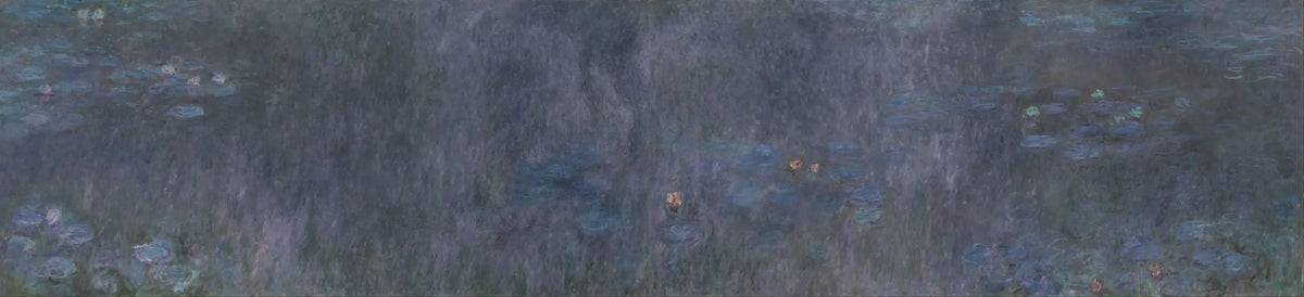 Tre refleksjoner, Vannliljer - Claude Monet