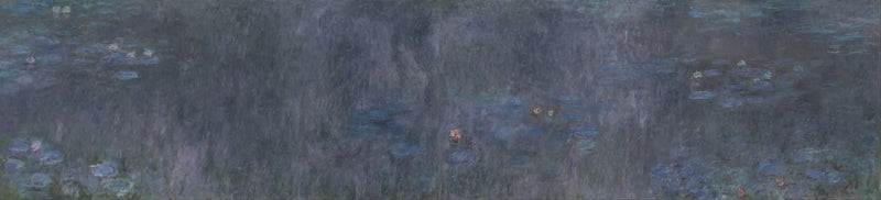 Nymfeene: Refleksjoner av trær - Claude Monet