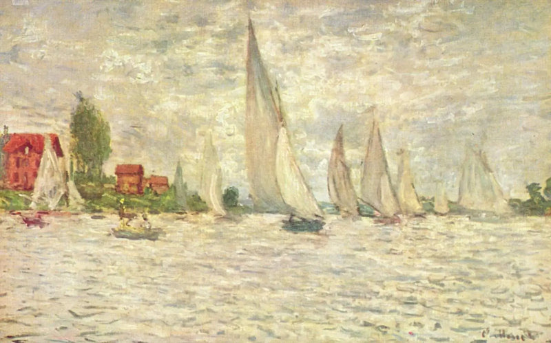 Regatta i Argenteuil - Claude Monet