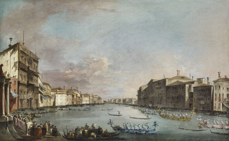 Regatta i Venezia - Francesco Guardi