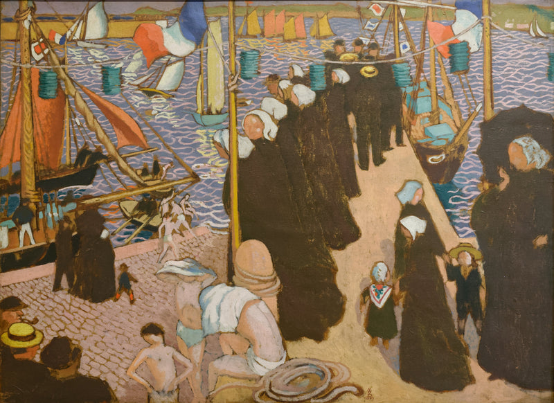 Regattaer i Perros-Guirec - Maurice Denis
