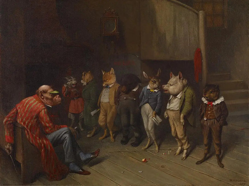 Skolereglementet - William Holbrook