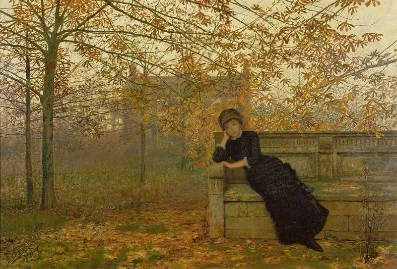 Høstgråter - John Atkinson Grimshaw

Source:
Regrets d'automne - John Atkinson Grimshaw